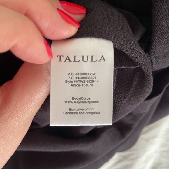 NWOT Aritzia | Talula Kasai Black Overalls - Picture 7 of 8